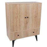 Hanah home Komoda s ladicama Bern, 90x35x113 cm, Hrast | Eponuda.ba
