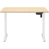 WHITESHARK Nordic električni gaming stol 140x70 cm, 1 motor, bijeli | shoptok.hr