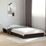 vidaXL Okvir za krevet crni 90 x 190 cm od konstruiranog drva | shoptok.hr