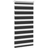Zebra zavjesa 80,9 x 150 cm Širina tkanine 76,7 cm crna | shoptok.hr