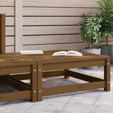  Vrtni tabure 70x70x30 cm smeđa boja meda od masivne borovine | shoptok.hr