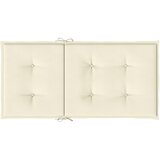  Jastuci za vrtne stolice 2 kom krem 100 x 50 x 3 cm od tkanine | shoptok.hr