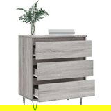 vidaXL Komoda sivog hrasta sonome 60x35x70 cm od konstruiranog drva | shoptok.hr