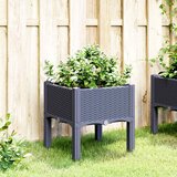  Vrtna sadilica s nogama plava siva 40 x 40 x 42 cm PP | shoptok.hr