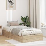 Otomanski krevet Sonoma hrast 75,5 x 190 cm Konstrukcijsko drvo | shoptok.hr