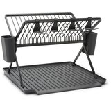 Brabantia Foldable Dish Drying Rack Large Dark Grey | shoptok.hr