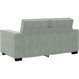  Dvodijelni set sofa s jastucima, svijetlo sivi baršun | Eponuda.ba