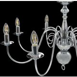 Luster srebrni 8 x žarulja E14 | shoptok.hr