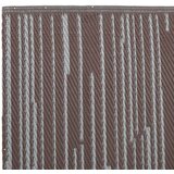 vidaXL Zunanja preproga rjava 80x250 cm PP | Shoptok.si