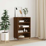  Visoka komoda smeđa boja hrasta 57x35x90 cm konstruirano drvo | shoptok.hr