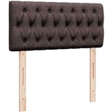  Krevet s oprugama i madracem tamnosmeđi 90 x 200 cm od tkanine | shoptok.hr