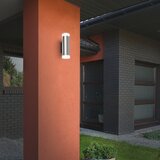 BRILO LED spoljno zidno svetlo 2xGU10/4,7W/230V IP44 4000K matirani hrom | Eponuda.com