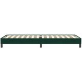 Box Spring krevet bez madracem tamnozeleni 90x220 cm baršun | Eponuda.com