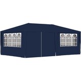 vidaXL Profesionalen vrtni šotor s stranicami 4x6 m moder 90 g/m² Cene