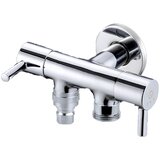 INF Dvojno stikalo za pipo - vodoravni 4-točkovni zaskok + 6-točkovni navojni spoj, (21534304) | Shoptok.si