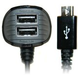Pama avtopolnilec micro usb + 2 x usb | Shoptok.si