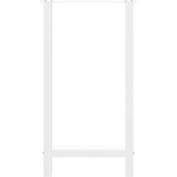  Noge stolića za kavu 2 kom bijele 40x(90-91) cm čelik | shoptok.hr