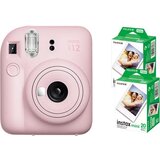 Fujifilm fotoaparat instax mini 12 + 2 filma blossom pink bundle Cene