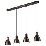 Brilagi LED luster na sajli RIDDY 4xE27/60W/230V bakarna/patina | Eponuda.com