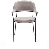 Unique Furniture Bež blagovaonska stolica s naslonima za ruke Kindersley – | shoptok.hr