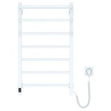  Električni sušač peškira sa termostatom FORTIS 155W 80x48 cm IP44 beli desni | Eponuda.com