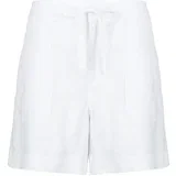 LINEN WOVEN-SHORTS Bijela