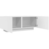 TV ormarić bijeli 100 x 35 x 40 cm od konstruiranog drva | Eponuda.com