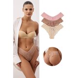 TRENDYOLMILLA ženski donji veš model Thmaw26Ku00019, smeđa-tan-ružičasta Cene