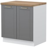 Jela ELEMENT ZA KUHINJO TARA R-80-2K (VE BARV) -Grafit mat lak Cene