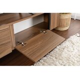 Hanah home TV komoda u dekoru oraha u tamnoj prirodnoj boji 180x50x29,5 cm Serenity – | shoptok.hr