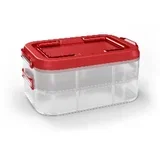 posuda PARTY BOX 40x28x17,5 cm,crveno