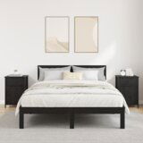  Noćni ormarići 2 kom crni hrast 40x42x60 cm konstruirano drvo | shoptok.hr