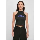 Days Beyond Butterfly Turtleneck Short Top black