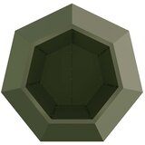  Sadilica Maslinasto zelena 75 x 75 x 60 cm Čelik | Eponuda.com