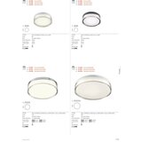  Redo 01-3729 - LED stropno svetlo FRISBI LED/8W/230V IP44 bela | Eponuda.com