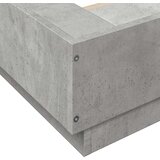 vidaXL Okvir kreveta siva boja betona 120x200 cm od konstruiranog drva | shoptok.hr