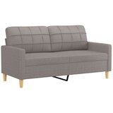  3-dijelni set sofa s jastucima smeđesivi od tkanine | shoptok.hr