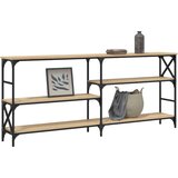 Konzolni stol boja hrasta 180x29x76,5 cm konstruirano drvo | shoptok.hr