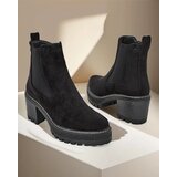 Resti Eco-suede women's ankle boots on a post Segori | ePonuda.com