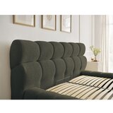 Bobochic Paris Zeleni tapecirani bračni krevet s prostorom za odlaganje s podnicom 160x200 cm Mont Blanc – | shoptok.hr