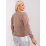 RELEVANCE Blouse-RV-BZ-9240.36-dark beige | Shoptok.si