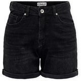 Only Kratke hlače & Bermuda Noos Josephine Shorts - Washed Black Črna | Shoptok.si