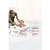 Bijelo-roza kada 48x82 cm -