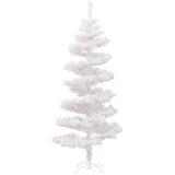  Spiralno osvijetljeno božićno drvce sa stalkom bijelo 180cm PVC | shoptok.hr