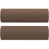  Kavč dvosed z blazinami rjav 180 cm blago, (20924392) | Shoptok.si
