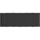  Jastuk za ležaljku crni 180x60x4 cm od tkanine Oxford | shoptok.hr