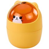 Mini Teddy Bear Desk Table Basket Orange 1L 16cm | shoptok.hr