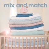 Roba Bež bombažna pletena otroška odeja 80x80 cm Frosty Almond – | Shoptok.si