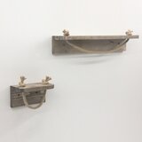  Držač toaletnog papira 10,5x17 cm + zidna polica 10x50 cm od smreke | Eponuda.com