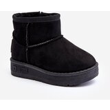 Big Star Children's insulated snow boots Black Cijene